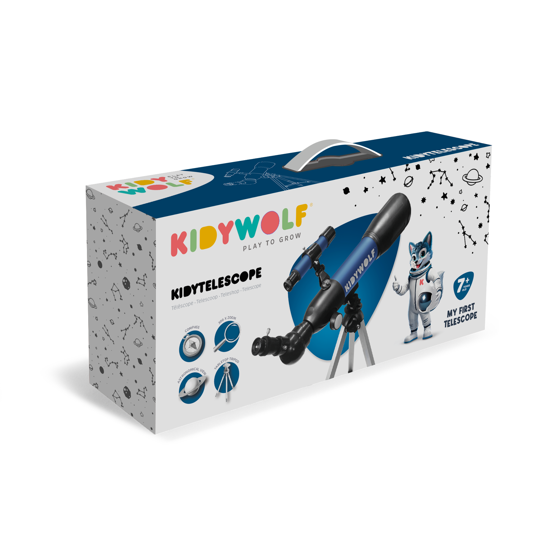 Telescopio Kidytelescope - confezione, Kidywolf