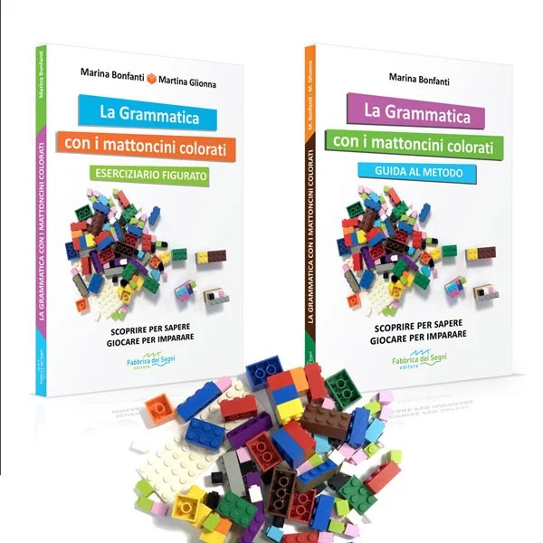 La grammatica con i mattoncini colorati - Bonfanti, Glionna - Fabbrica dei Segni