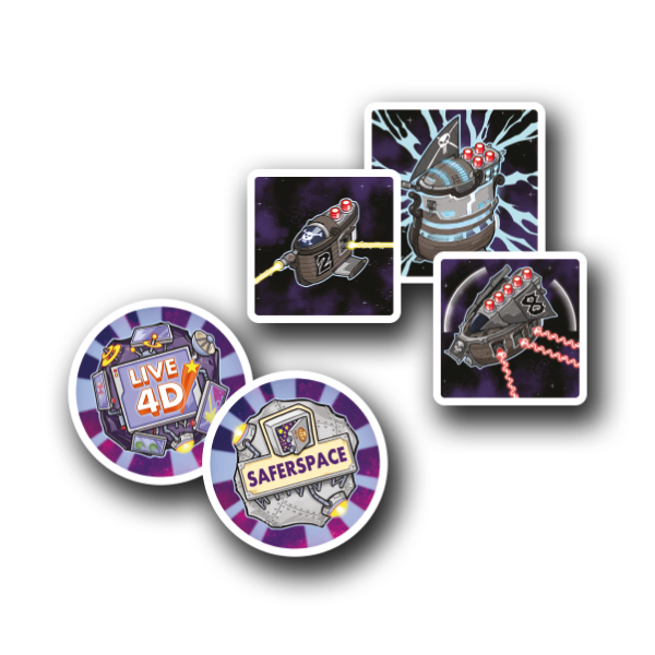 Light Speed Arena - Black Hole - componenti espansione Cranio Creations