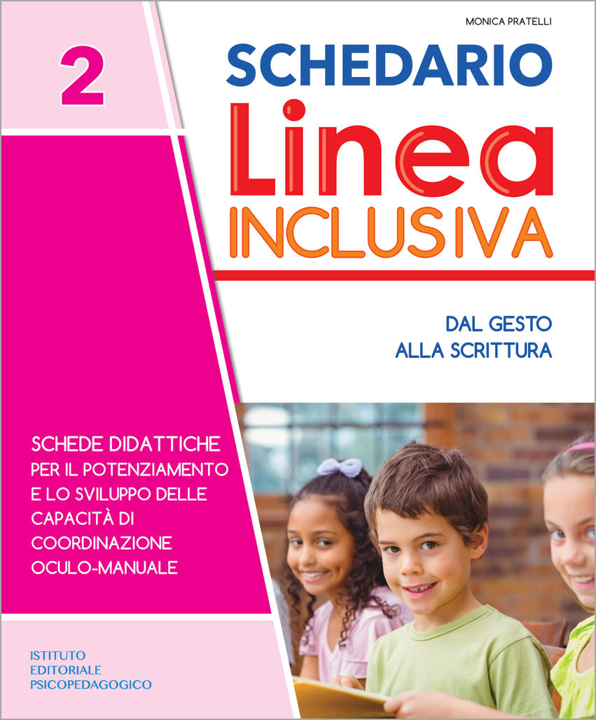Copertina Schedario Linea Inclusiva - Dal gesto alla scrittura, Tre Sei Scuola, scuola primaria BES DSA