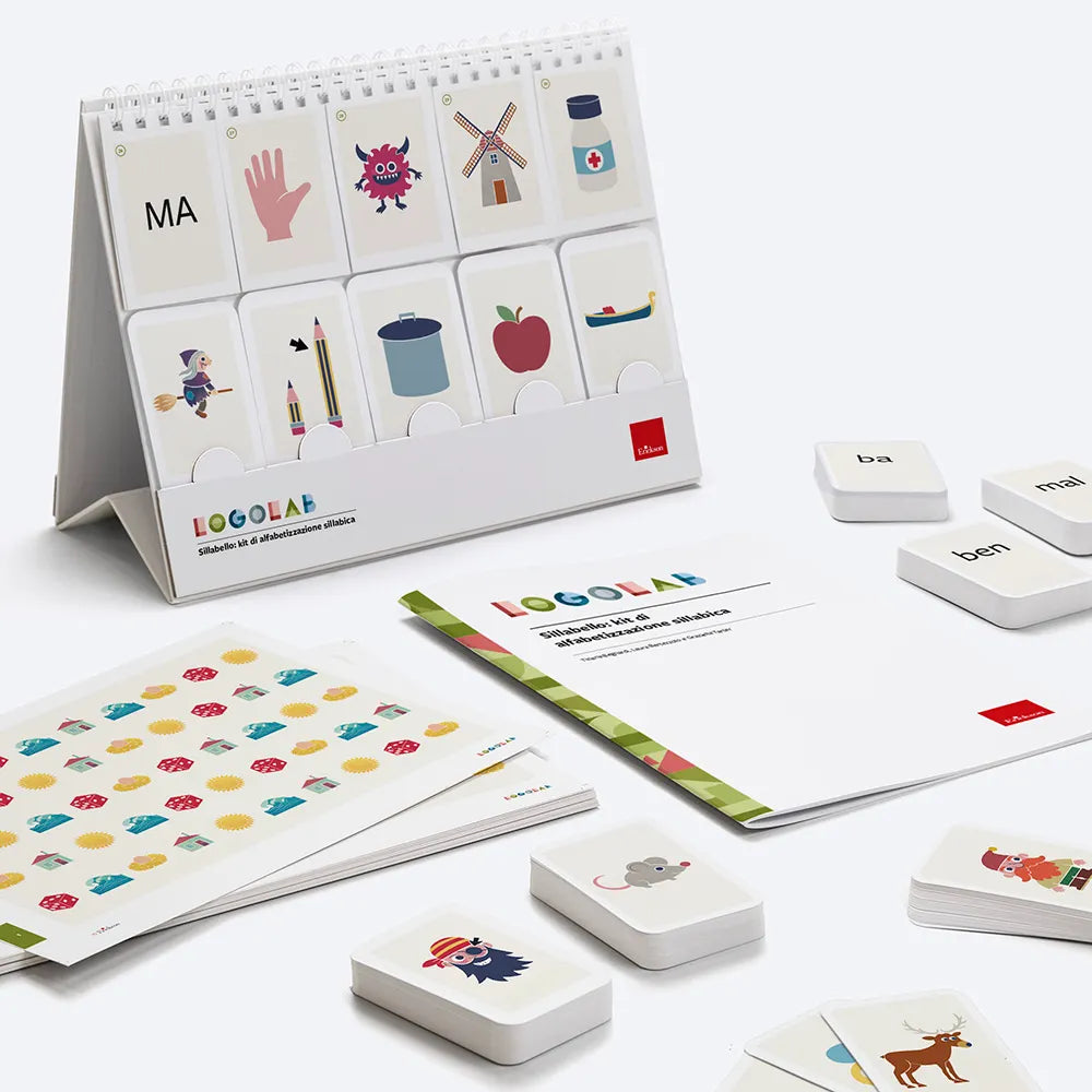 LOGOLAB - Sillabello: kit di alfabetizzazione sillabica - Centroscuola