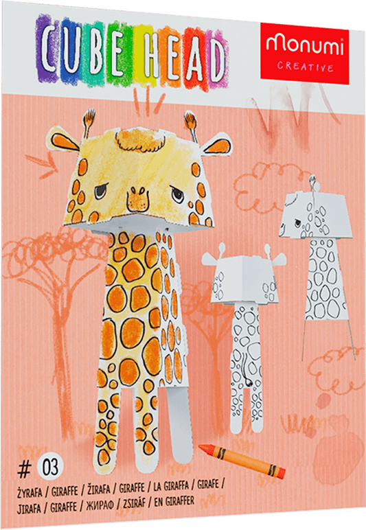 Monumi Cube Head – Giraffa