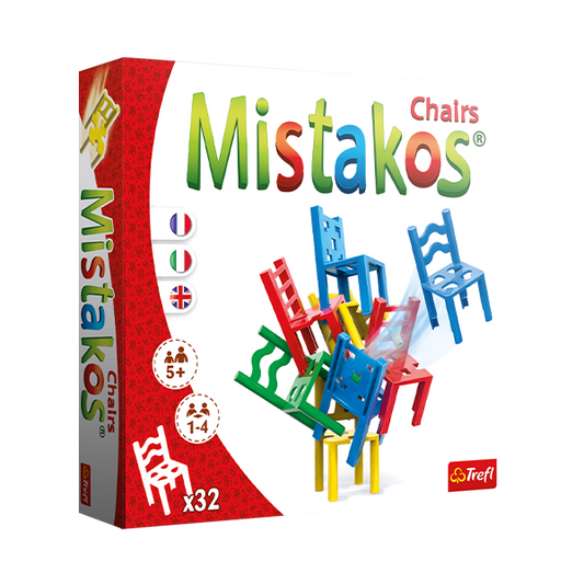 Mistakos Chairs - scatola gioco di abilità Trefl