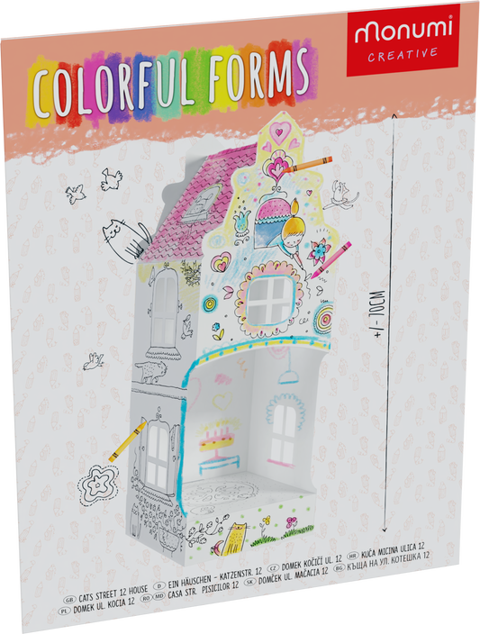 Monumi Colorful Forms – Casa dei gatti