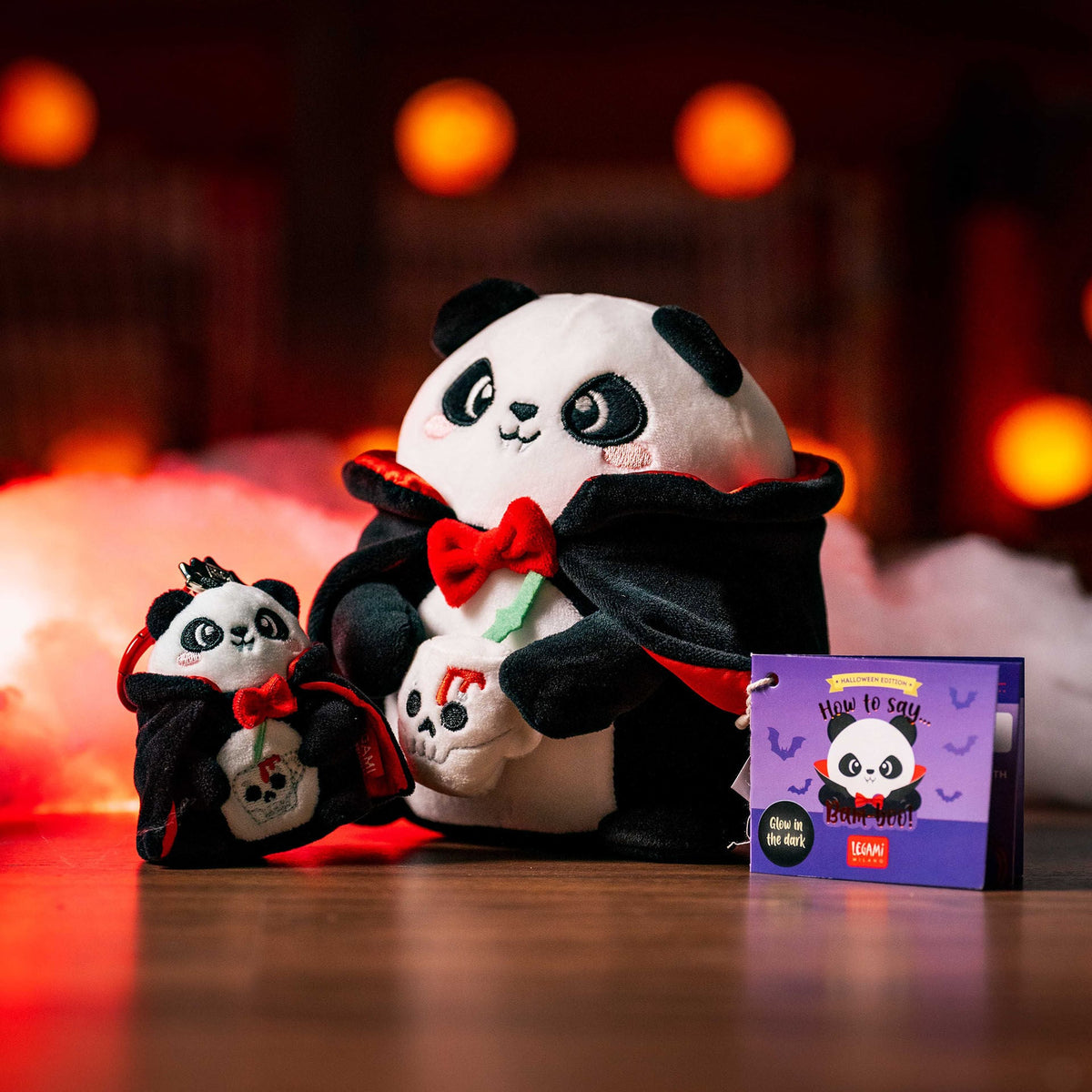 Peluche Super Soft Mini Panda Bam-Boo Halloween Legami