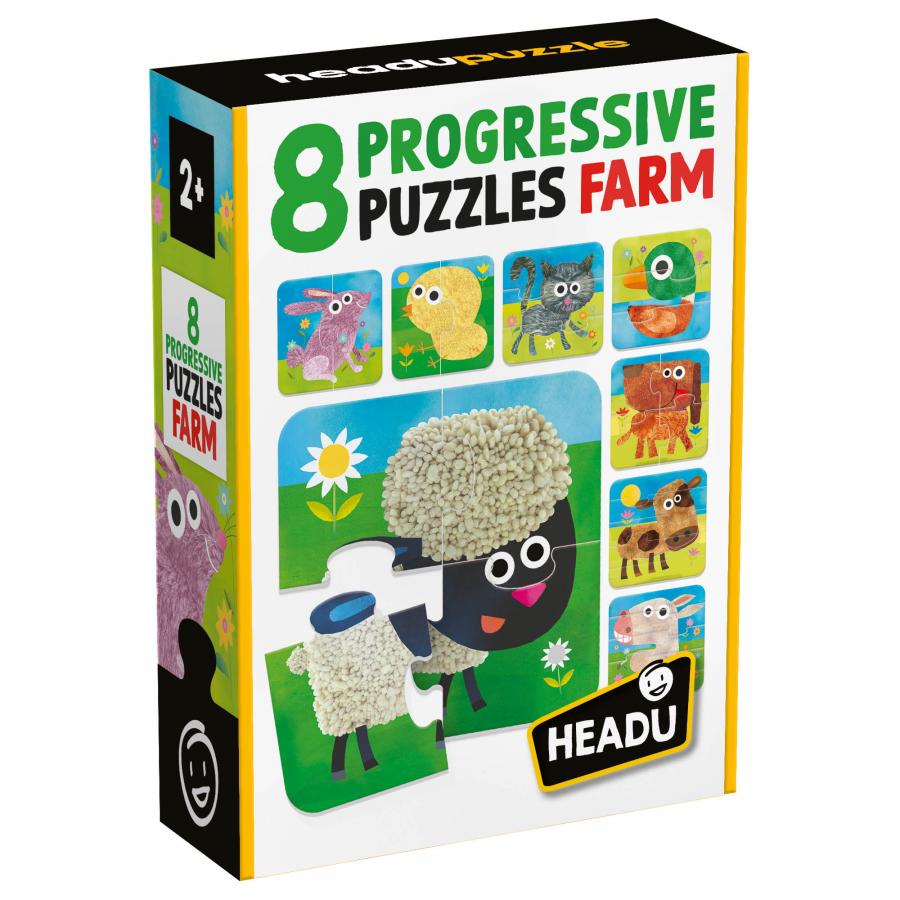 8 Progressive Puzzles - Farm