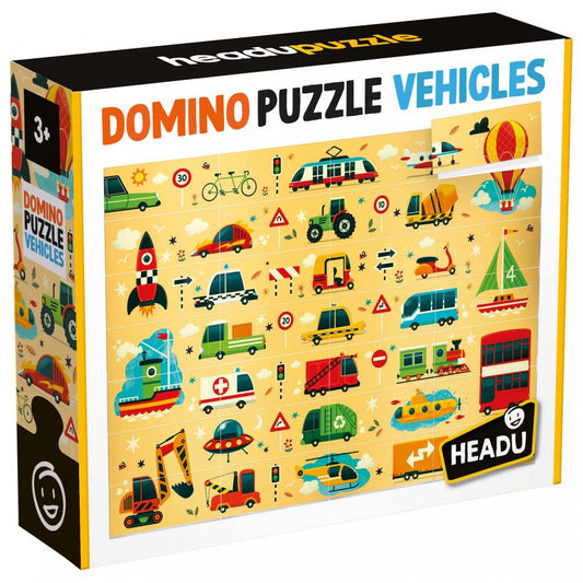 Domino Puzzle - Vehicles
