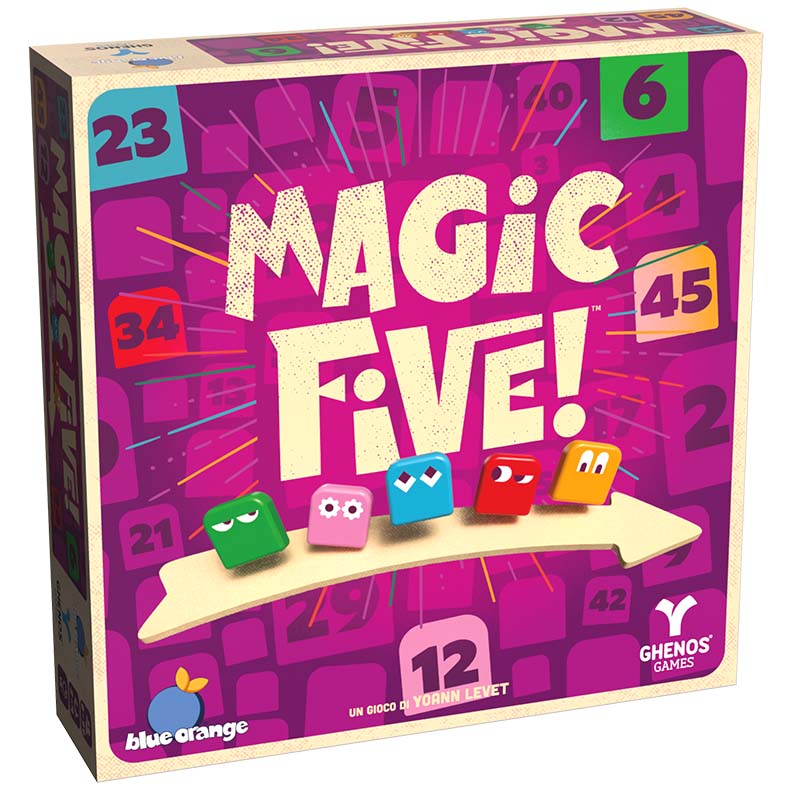 Magic Five! - Ghenos Games - copertina gioco di deduzione