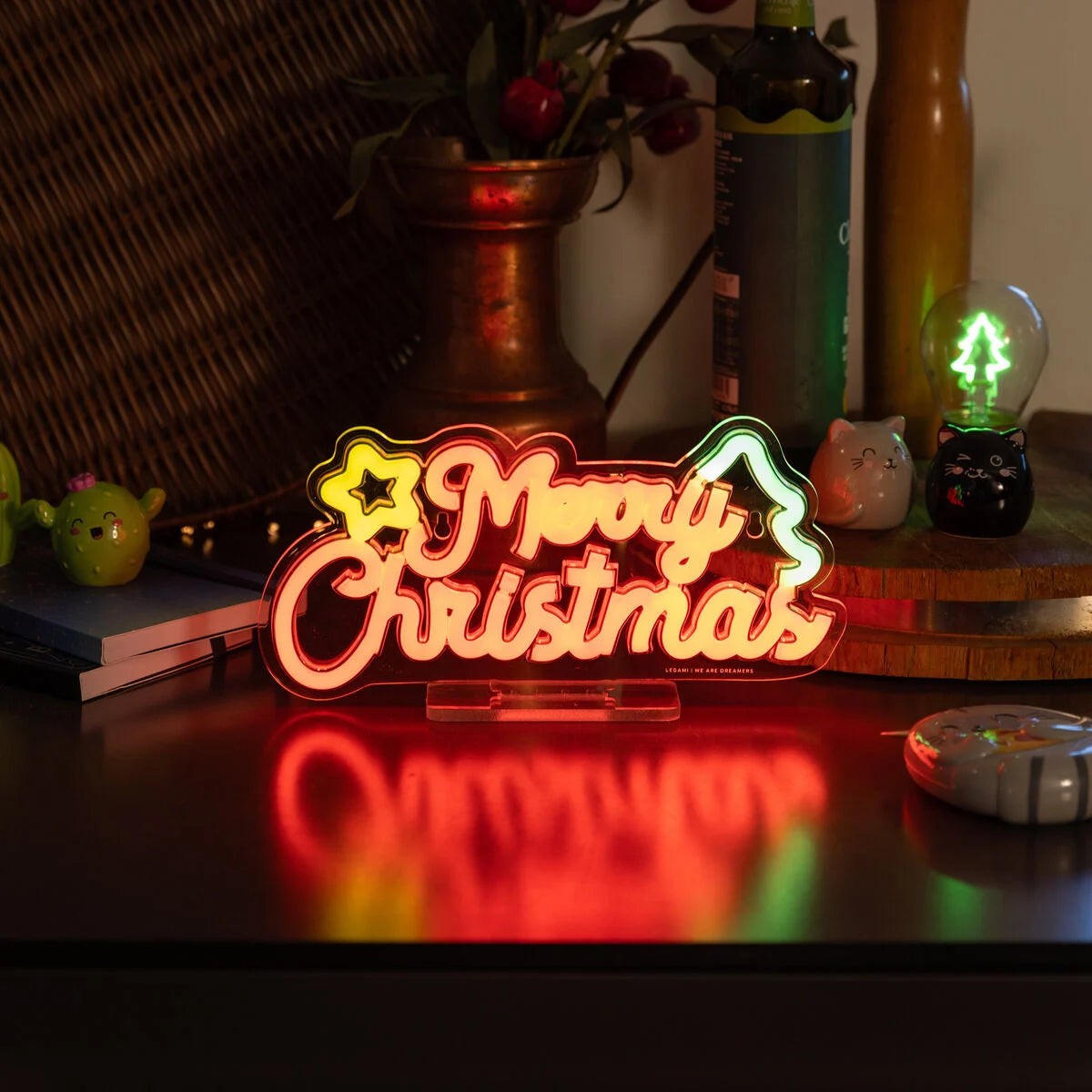 Lampada Led Effetto Neon - Merry Xmas - It's a Sign - Centroscuola