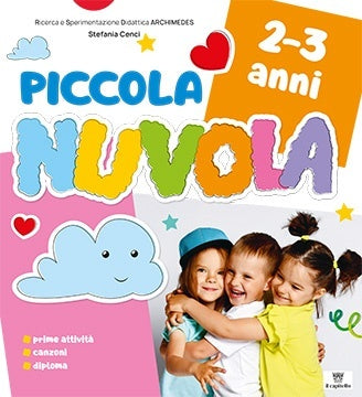 Piccola Nuvola 2-3 Anni - copertina quaderno operativo Il Capitello