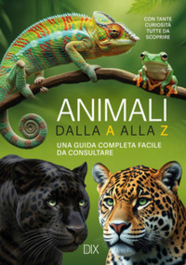 Copertina di Animali dalla A alla Z, Dix editore