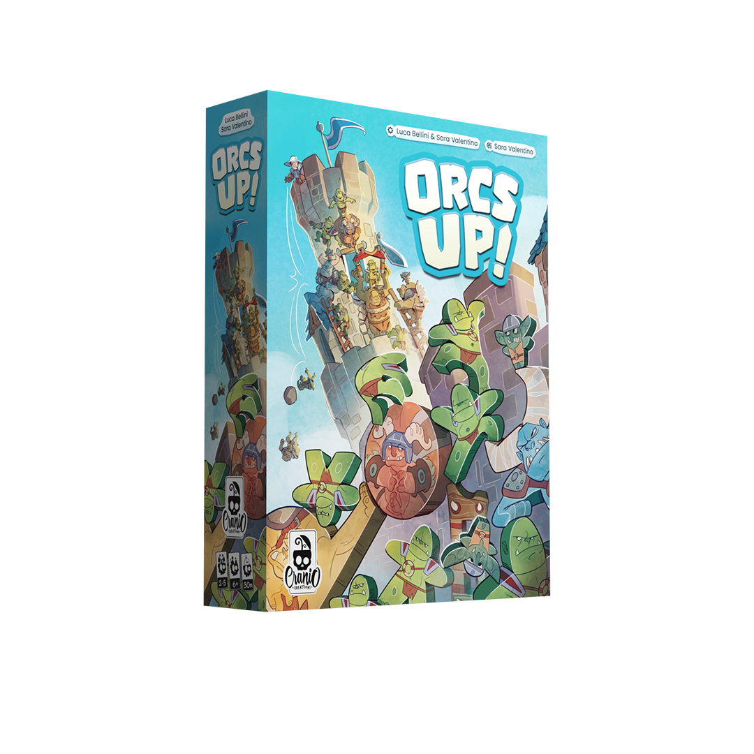 Orcs Up! - scatola gioco di carte Cranio Creations