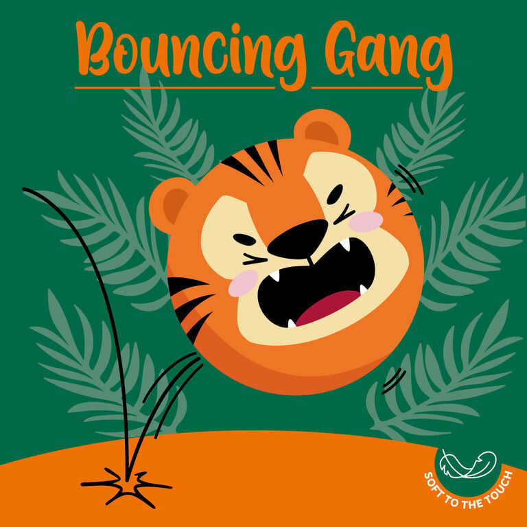 Pallina Rimbalzante Bouncing Gang Tiger Legami