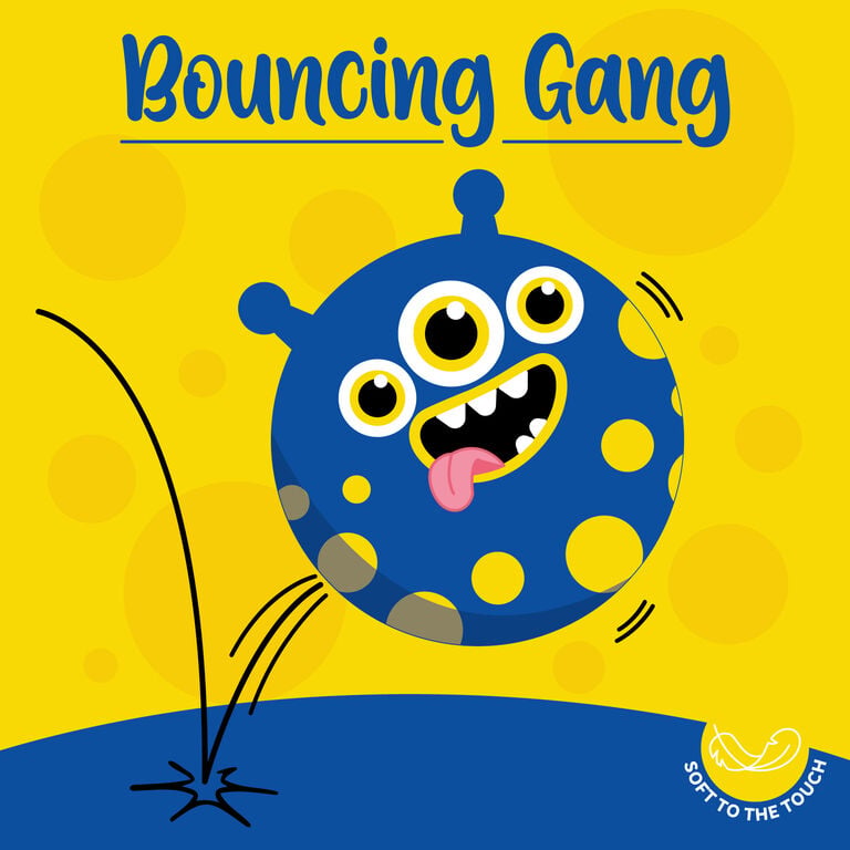 Pallina Rimbalzante Bouncing Gang Monster Legami