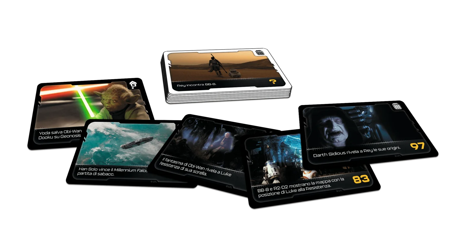 Timeline Twist - Star Wars - contenuto della scatola