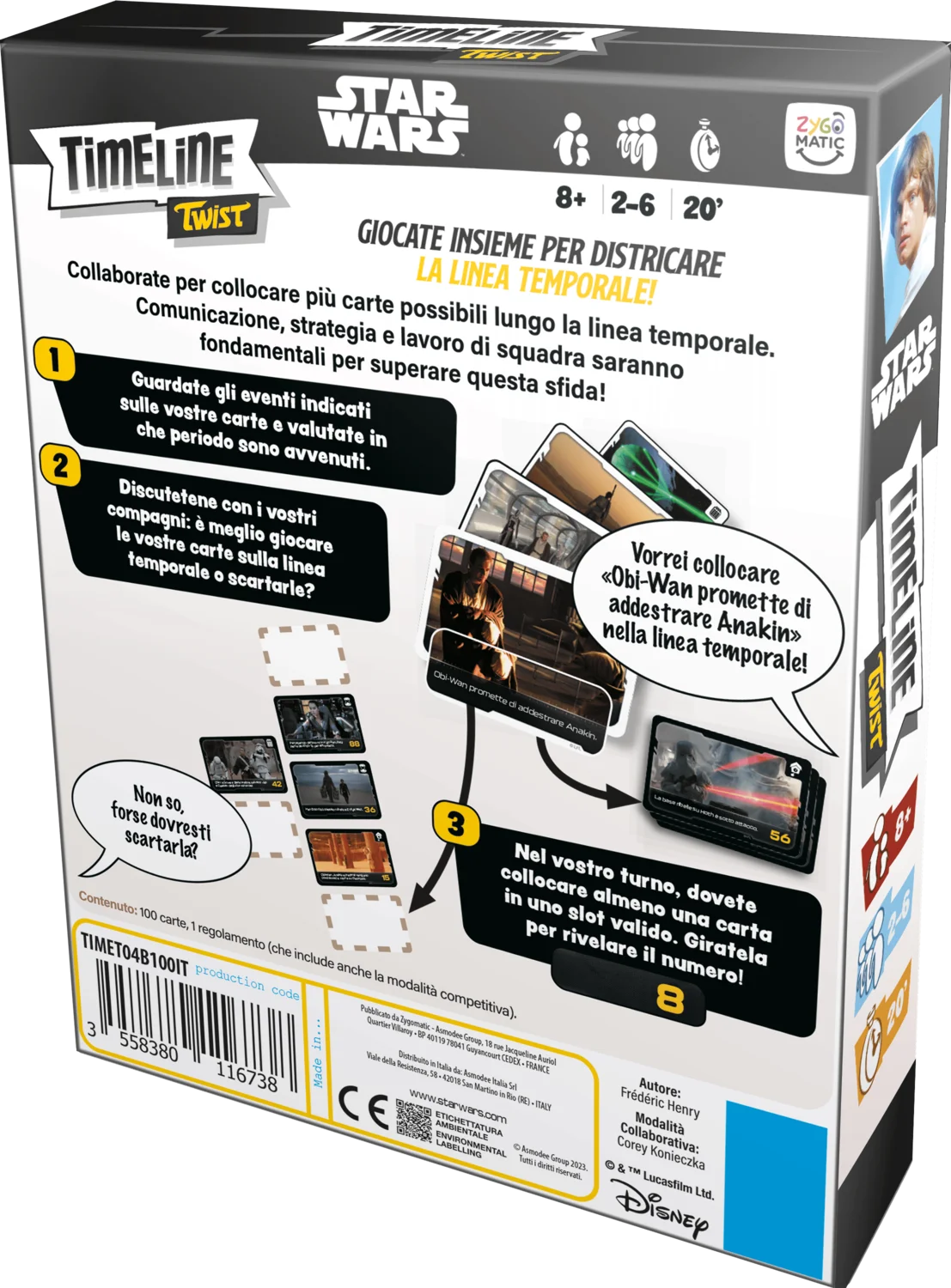 Timeline Twist - Star Wars - retro scatola