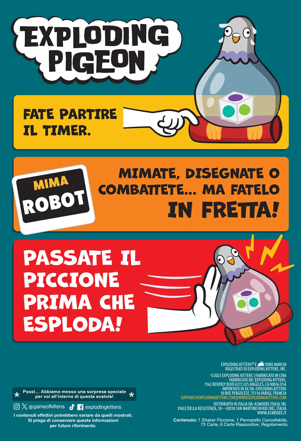 Exploding Pigeon - Centroscuola