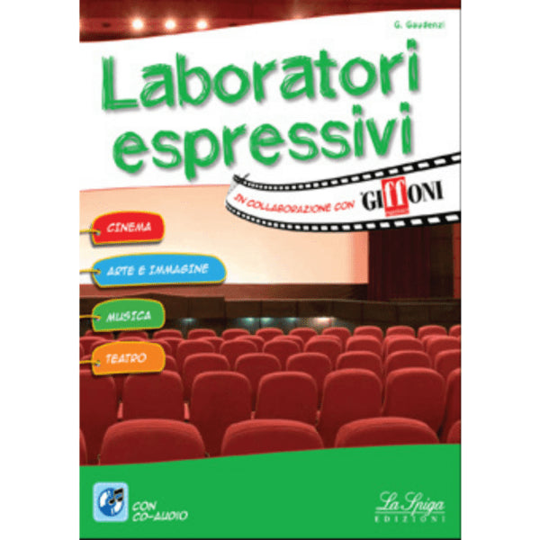 Copertina di Laboratori espressivi + CD, di G. Gaudenzi, editore ELi