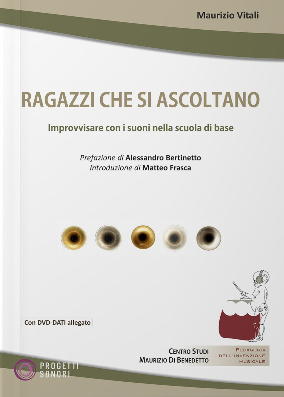 Copertina di Ragazzi che si ascoltano, di Maurizio Vitali - Progetti Sonori
