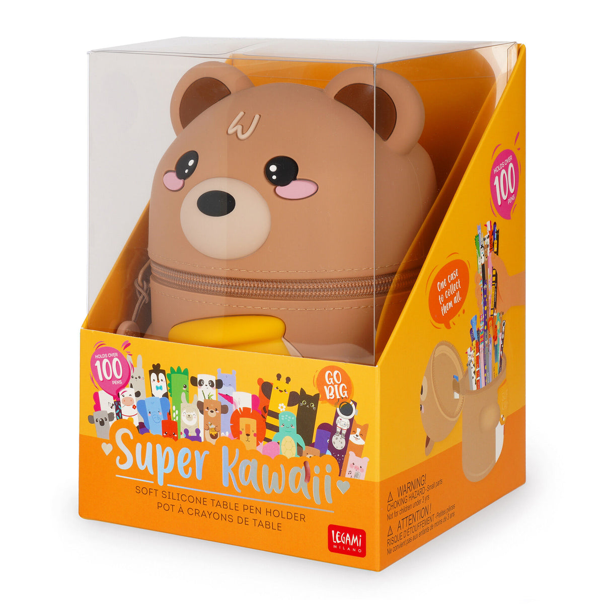 Portapenne da Tavolo Teddy Bear - Super Kawaii - Legami - Centroscuola