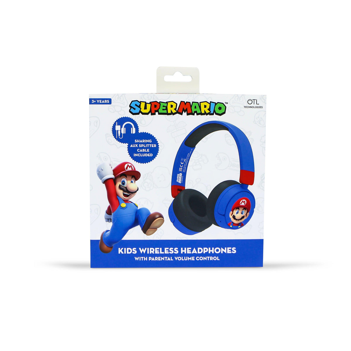 Cuffie wireless per bambini Super Mario - OTL Technologies