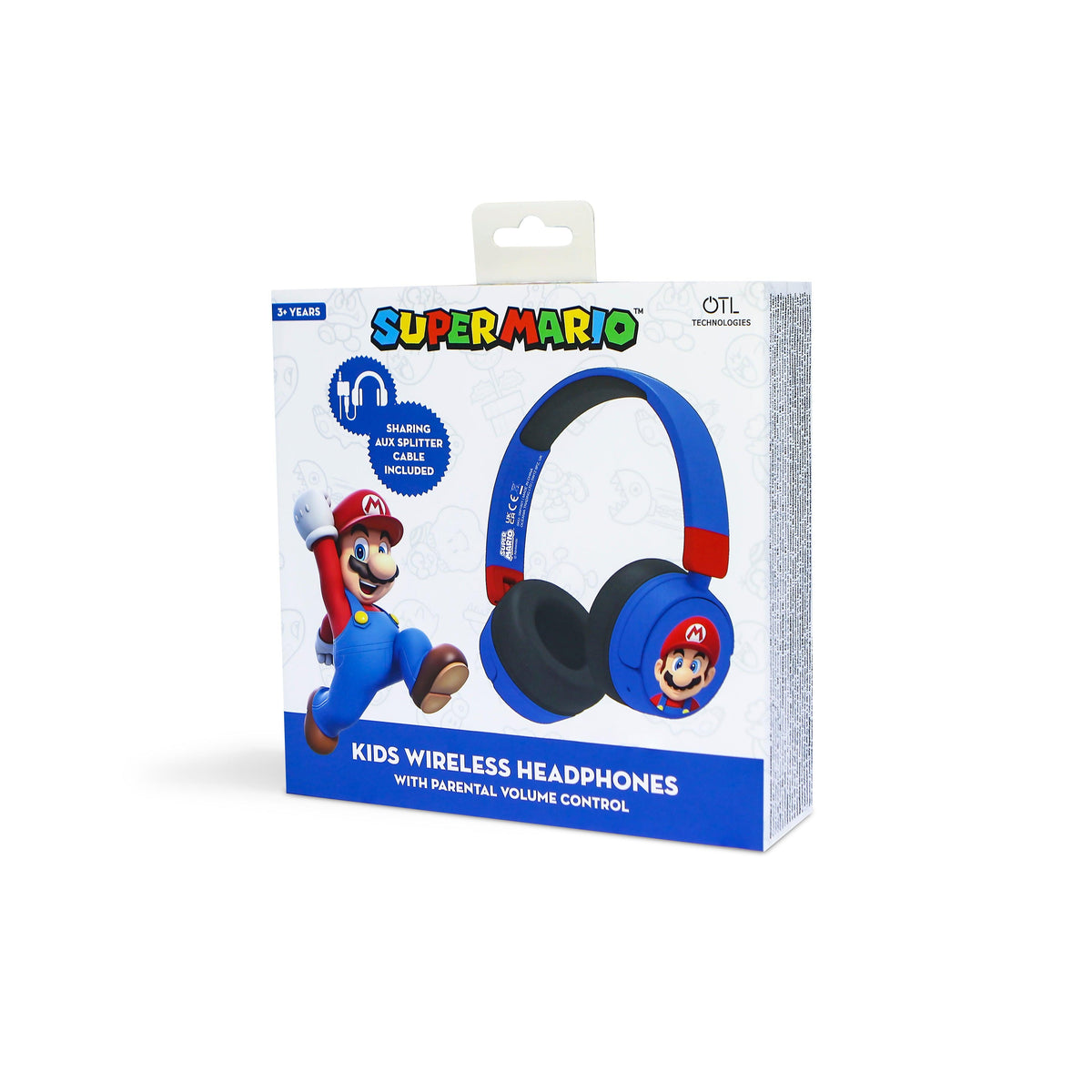 Cuffie wireless per bambini Super Mario - OTL Technologies