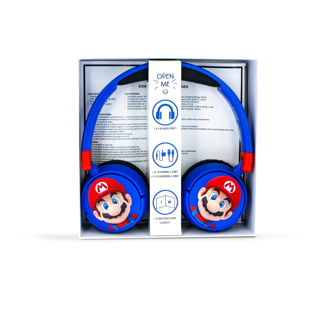 Cuffie wireless per bambini Super Mario - OTL Technologies