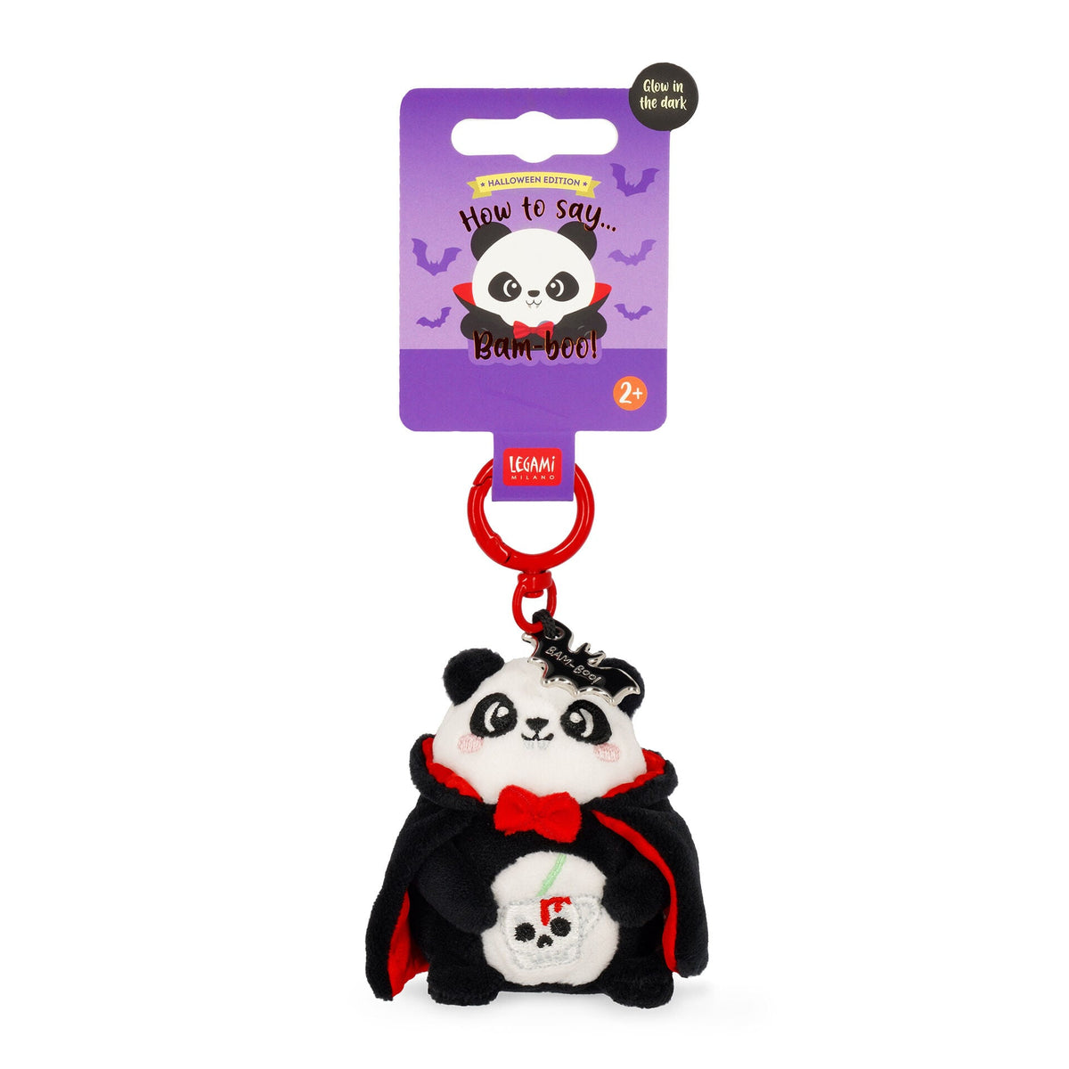 Portachiavi peluche Panda Bam-Boo Halloween Legami