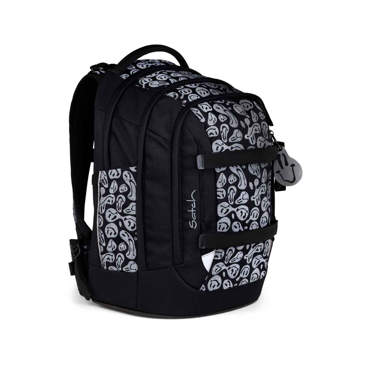 Zaino Satch Pack Set Blurry Faces - dettaglio elementi riflettenti