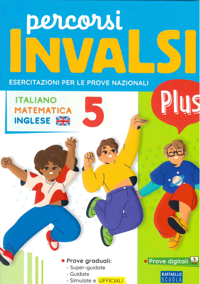 Percorsi invalsi Plus pack  Italiano+mate+inglese 5 - Centroscuola