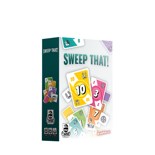 Sweep That! - scatola gioco di carte Cranio Creations