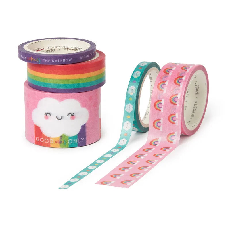 Washi Tape 5 Nastri - Arcobaleno - Centroscuola