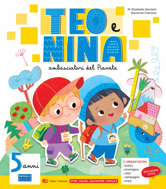 Teo e Nina - Quaderno Operativo 5 anni, Raffaello