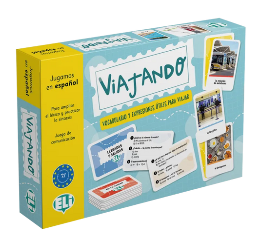 Copertina del gioco Viajando ELI per l'apprendimento dello spagnolo di viaggio