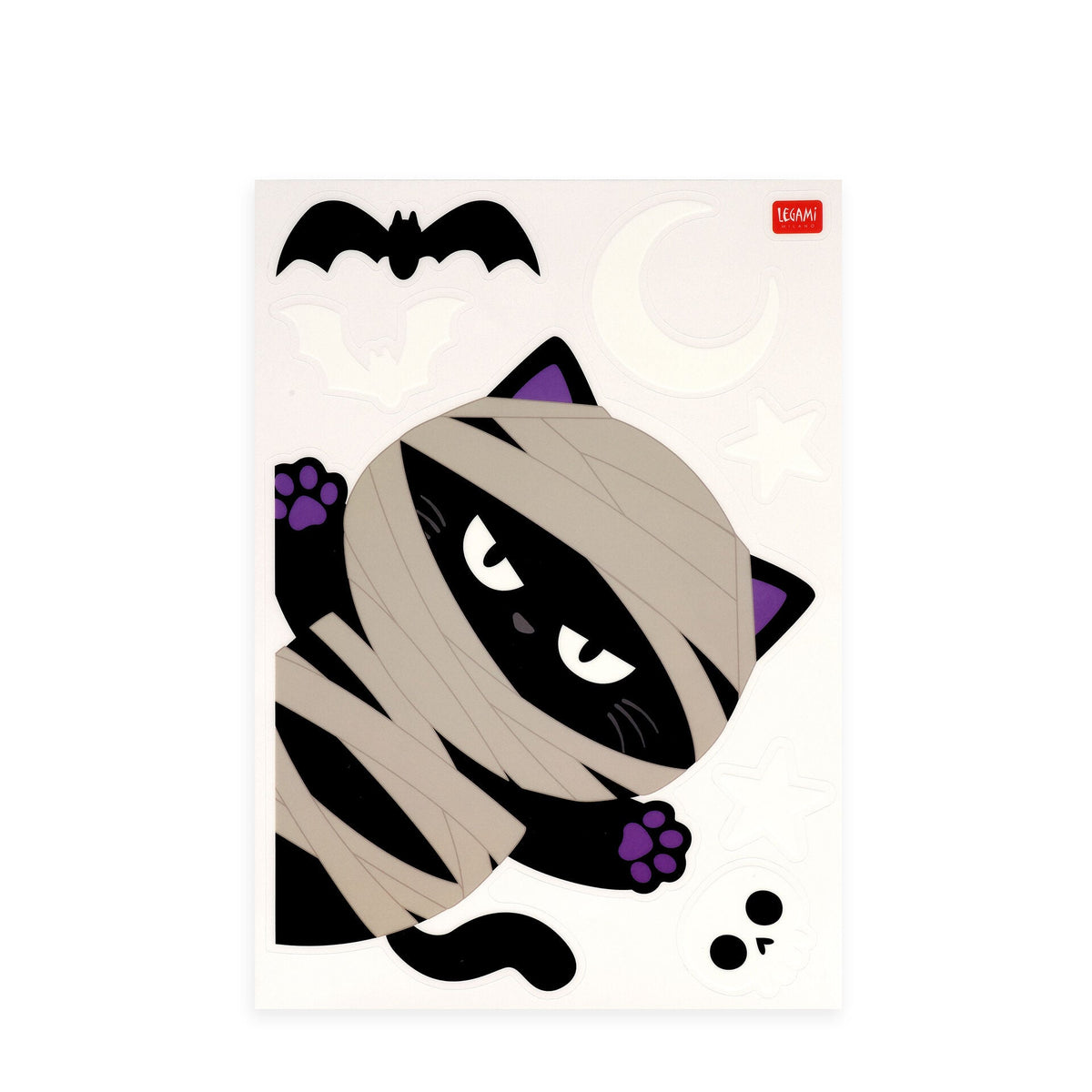 Set 40 adesivi elettrostatici per finestra Windo-Wow Halloween Legami