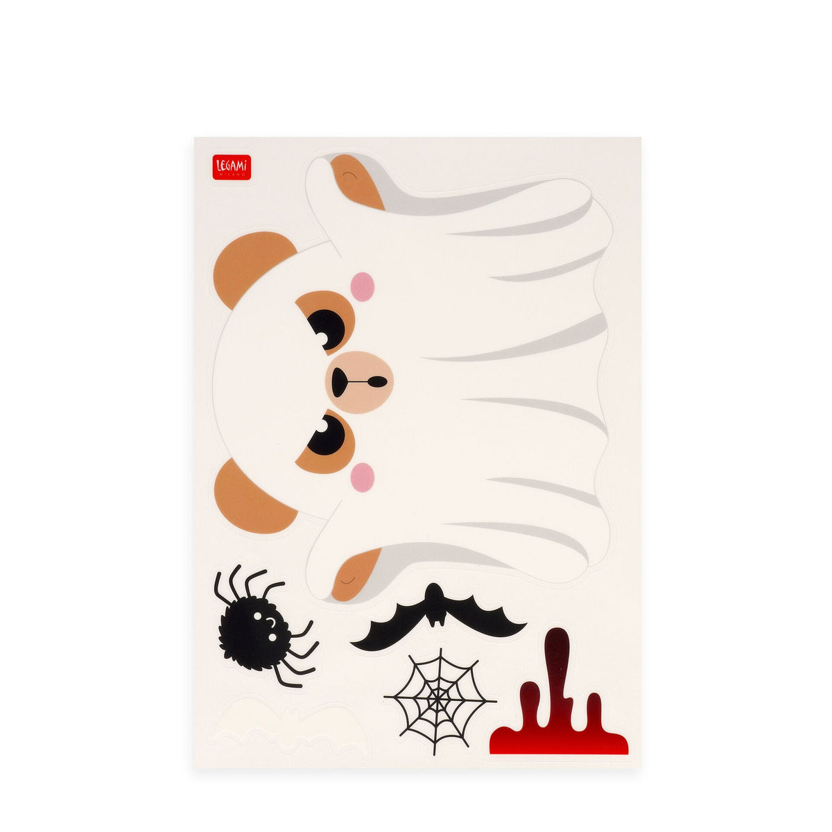 Set 40 adesivi elettrostatici per finestra Windo-Wow Halloween Legami