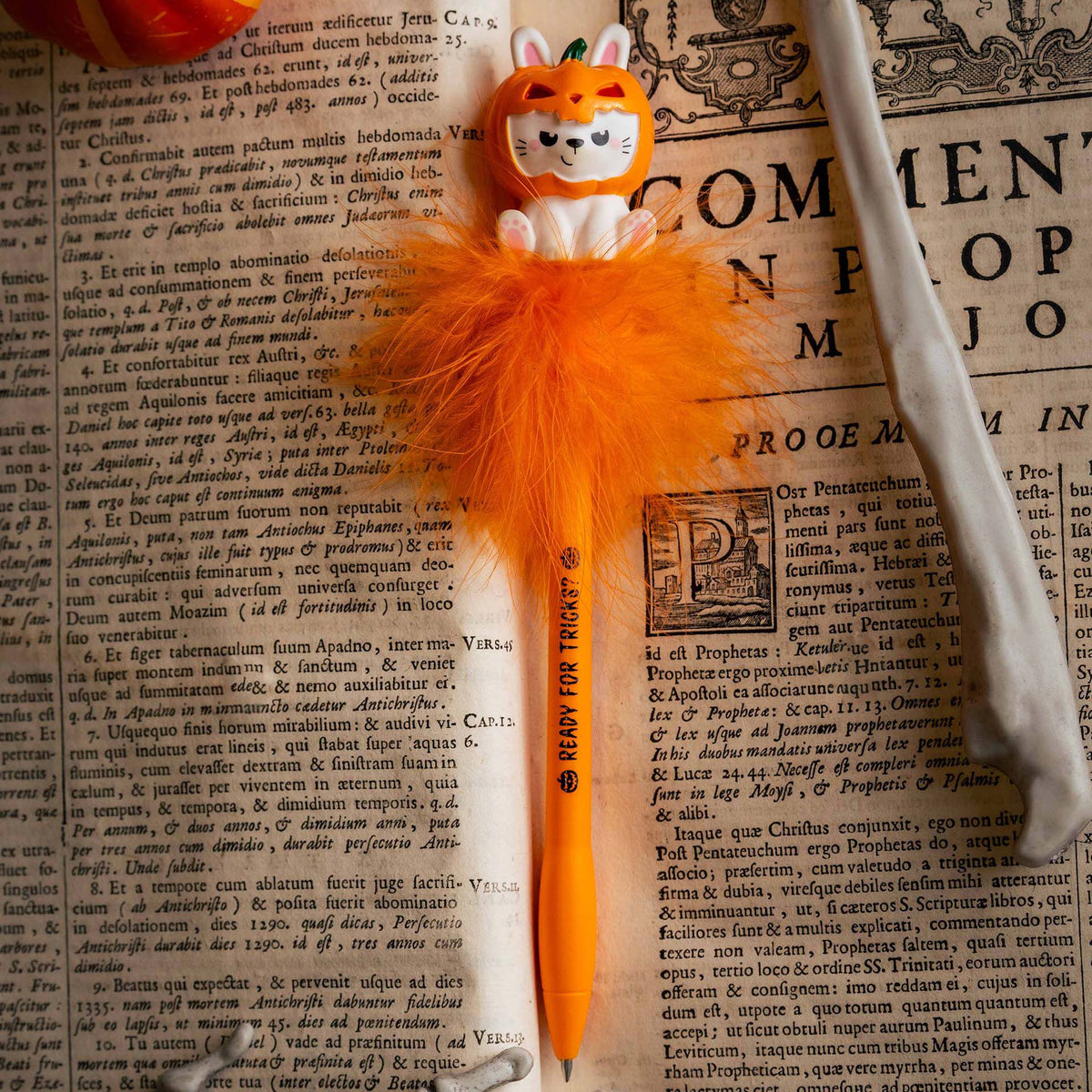 Penna luminosa Pumpkin Bunny Writing is Magic Legami