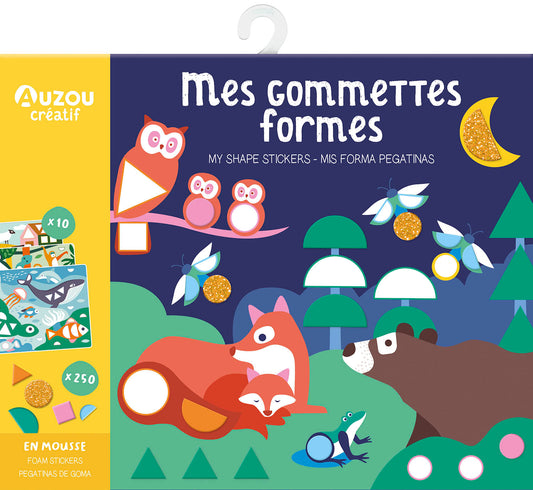 Kit artistico - Adesivi in schiuma sagomati - Centroscuola