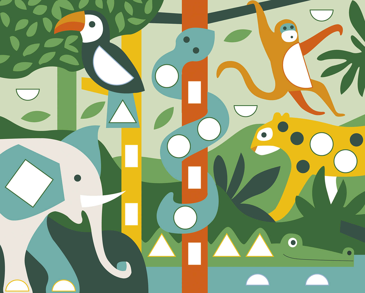 Kit artistico - Adesivi in schiuma sagomati - Centroscuola