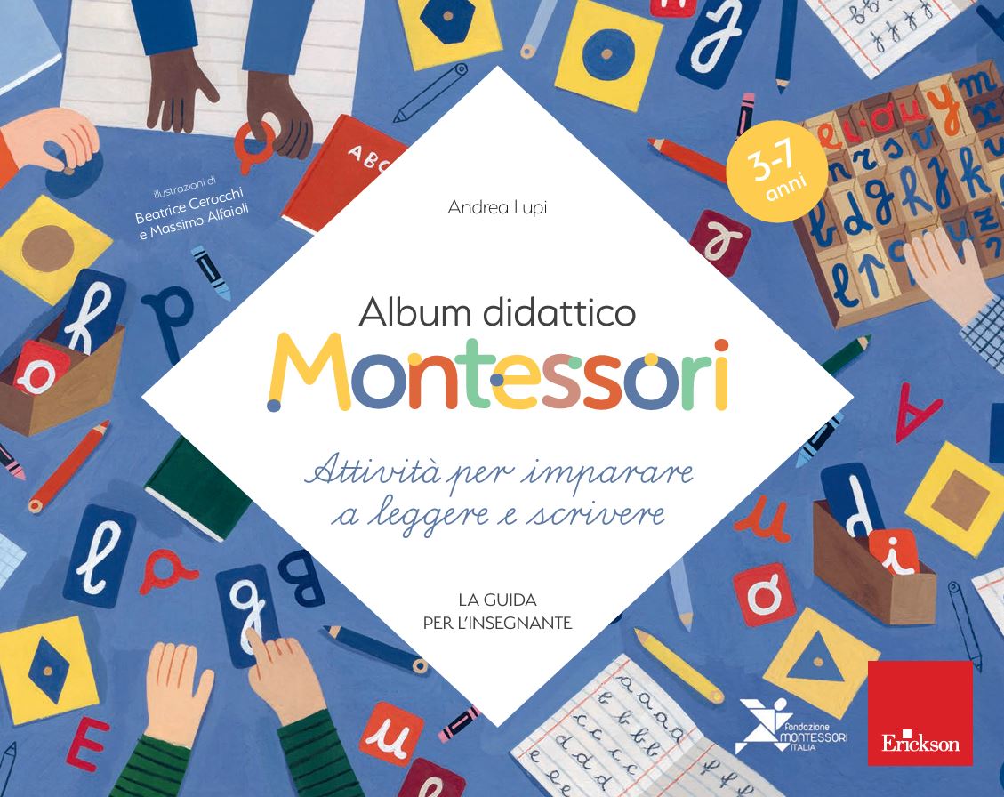 Album didattico Montessori - Attività per imparare a leggere e scrivere