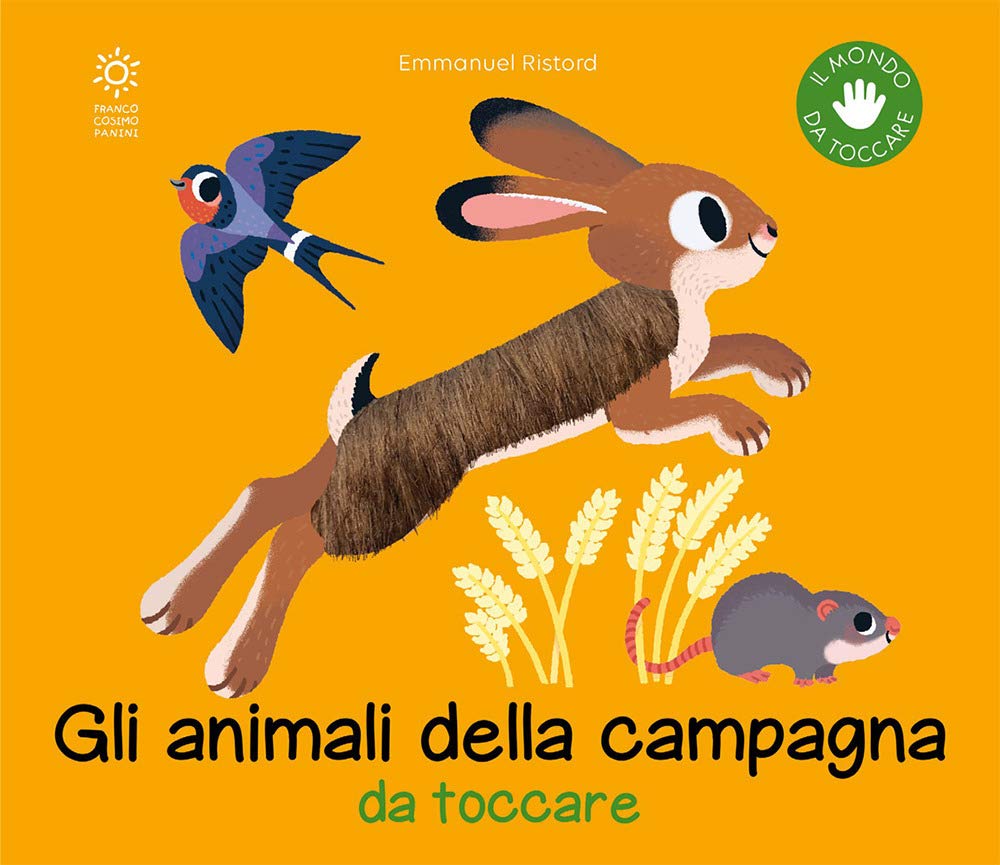 Gli animali della campagna da toccare