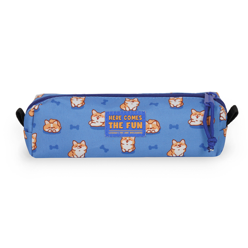 Astuccio Legami My Pencil Case Corgi, motivo cane corgi, chiusura a zip