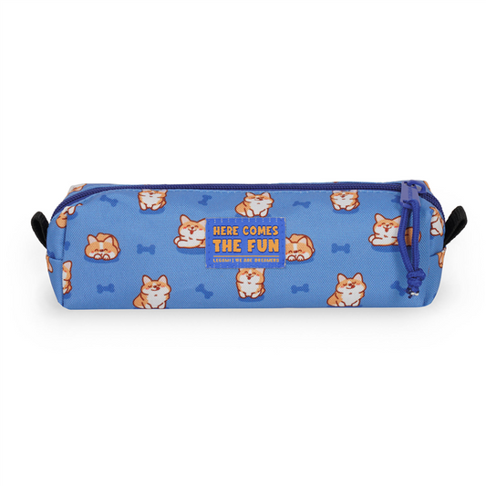 Astuccio Legami My Pencil Case Corgi, motivo cane corgi, chiusura a zip