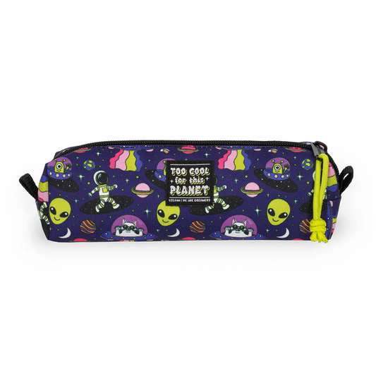 Astuccio Legami My Pencil Case Space, motivo spaziale, chiusura a zip