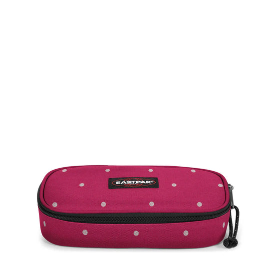 Astuccio Eastpak Oval Single - Dots Wine Silver - Centroscuola