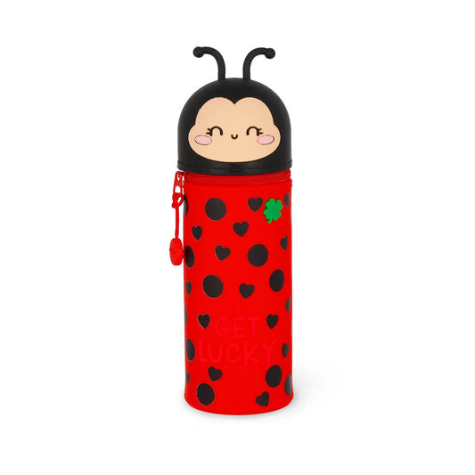 Astuccio Kawaii Ladybug in silicone morbido 2 in 1 - Centroscuola