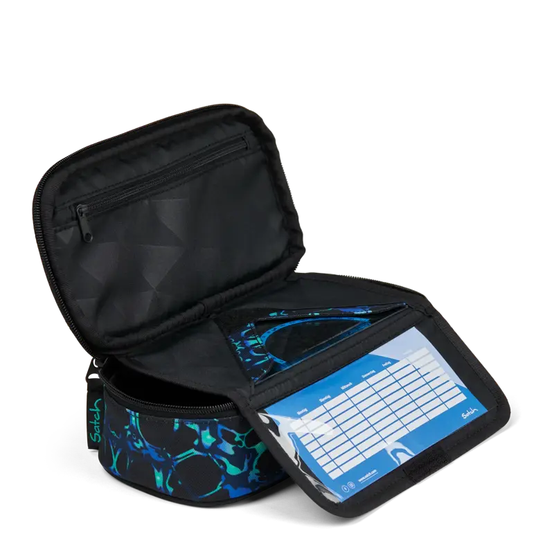 Astuccio Satch Ovale Rigido - Caleido Blue - Centroscuola