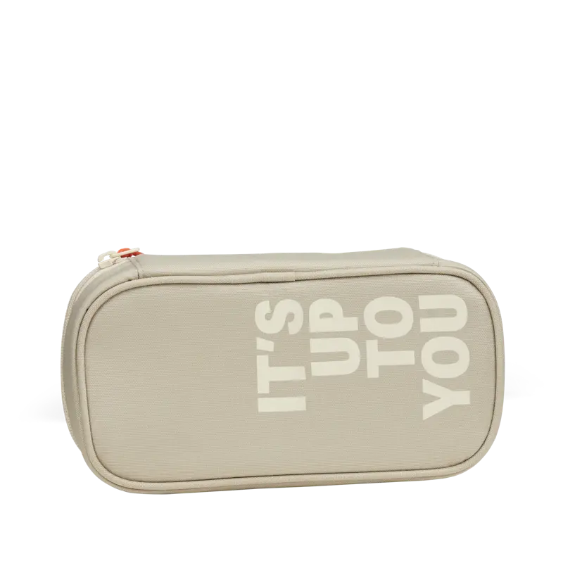 Astuccio Satch Ovale Rigido - Crossed Sand