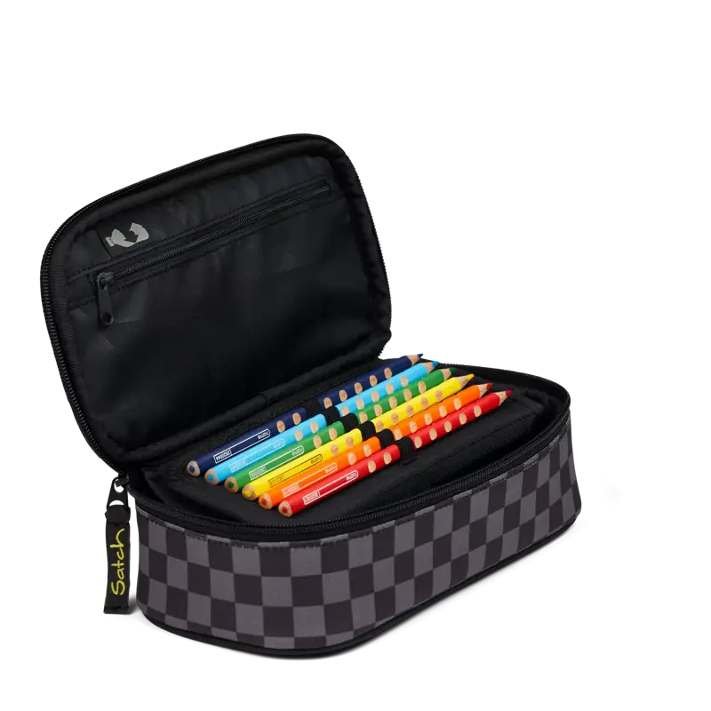 Astuccio Satch Ovale Rigido - Dark Skate