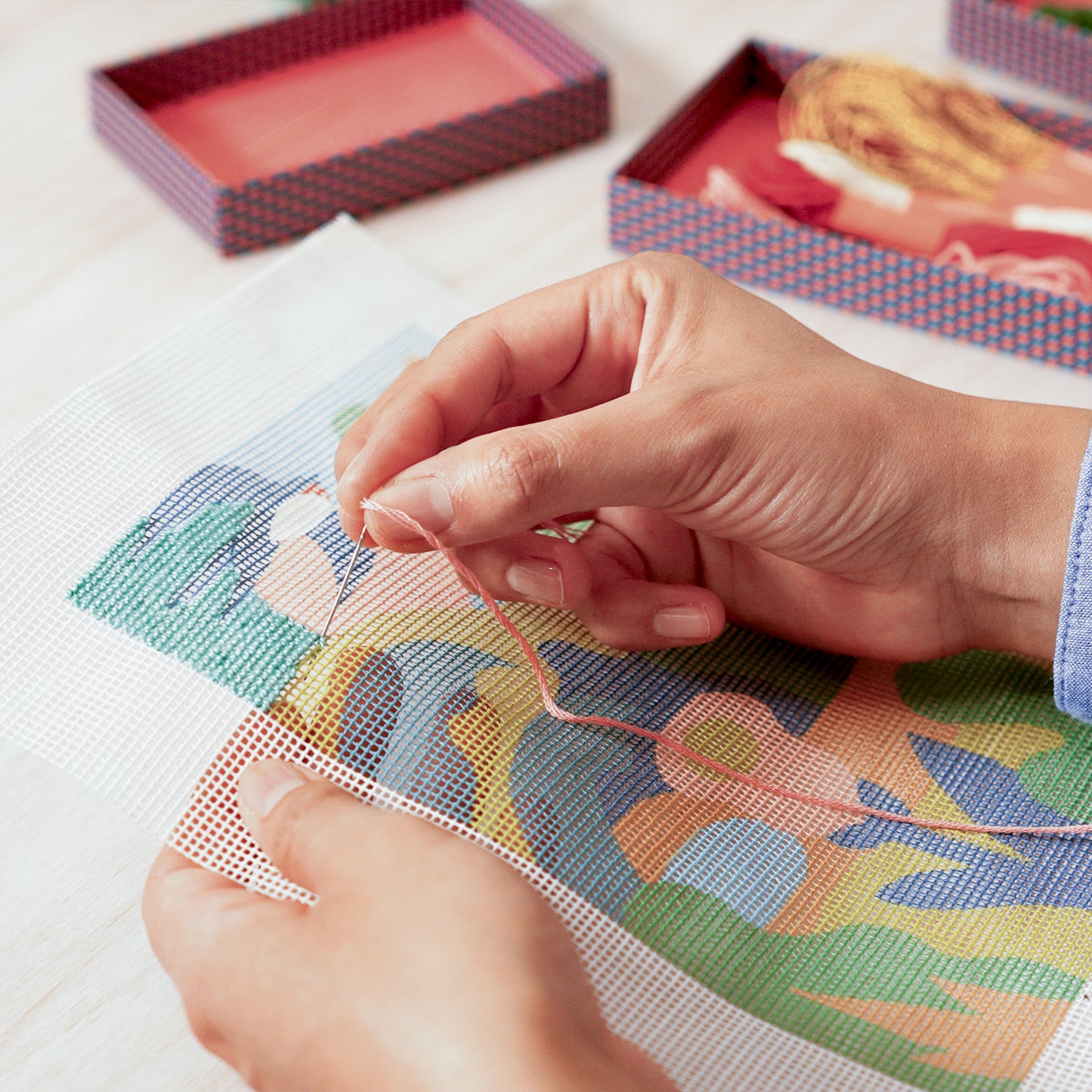 Atelier 65 - Ricamo su canovaccio - Centroscuola